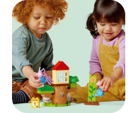 LEGO DUPLO IP 2 2024 PINK 10431 Ogród i domek na drzewie Peppy - 1248393 - zdjęcie 5